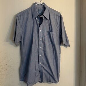 Jos. A. Bank Navy Checkered Shirt